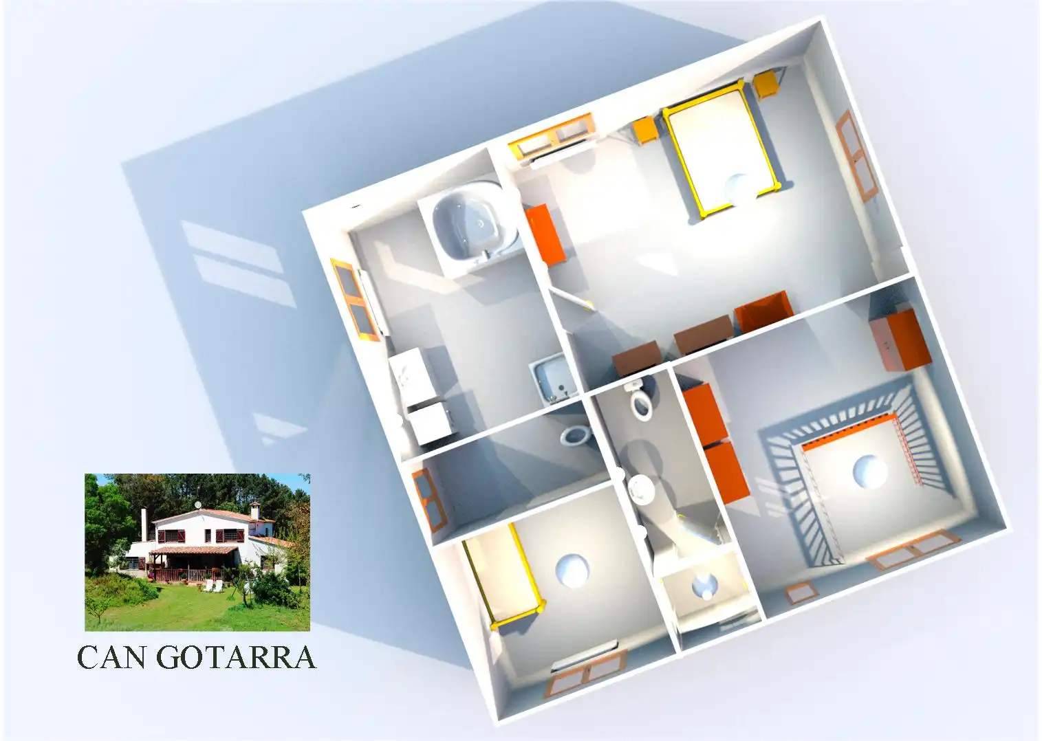 House with pool for sale in Montbarbat, imagen 3