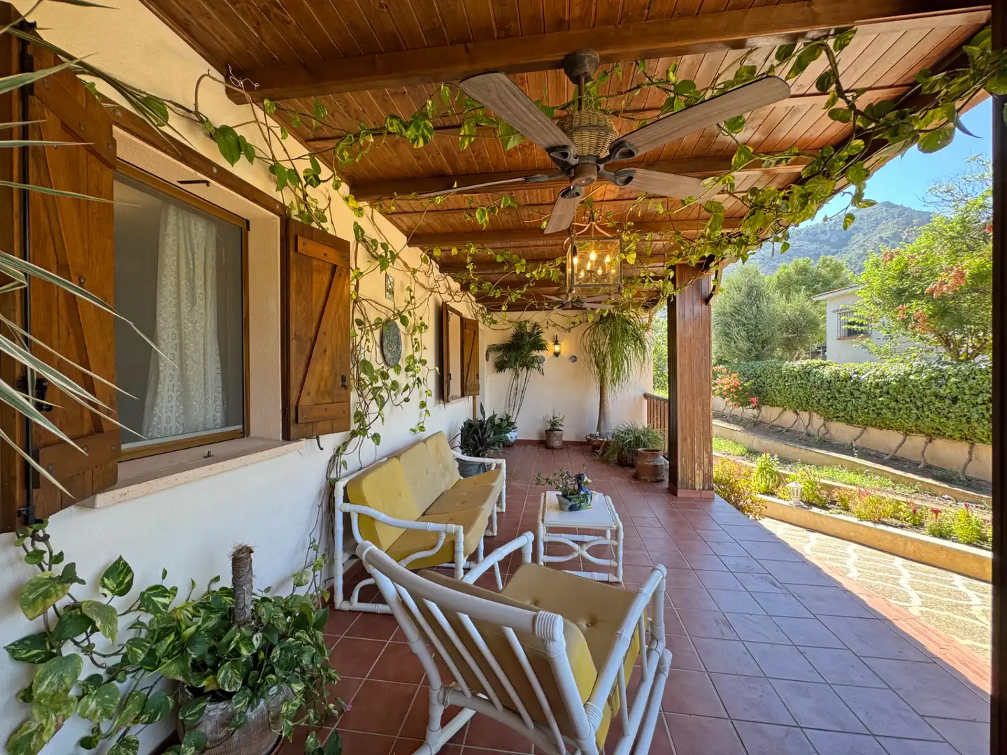 Terrassa de Casa o xalet en venda en Alhaurín de la Torre amb Aire condicionat, Calefacció i Jardí privat