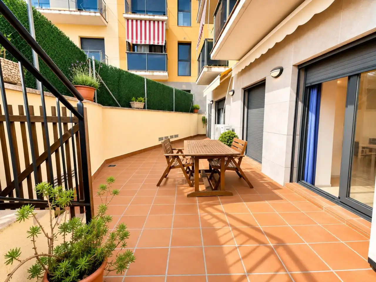 Terrasse von Wohnung zum Verkauf in Palafrugell mit Privatgarten, Terrasse und Gemeinschaftspool
