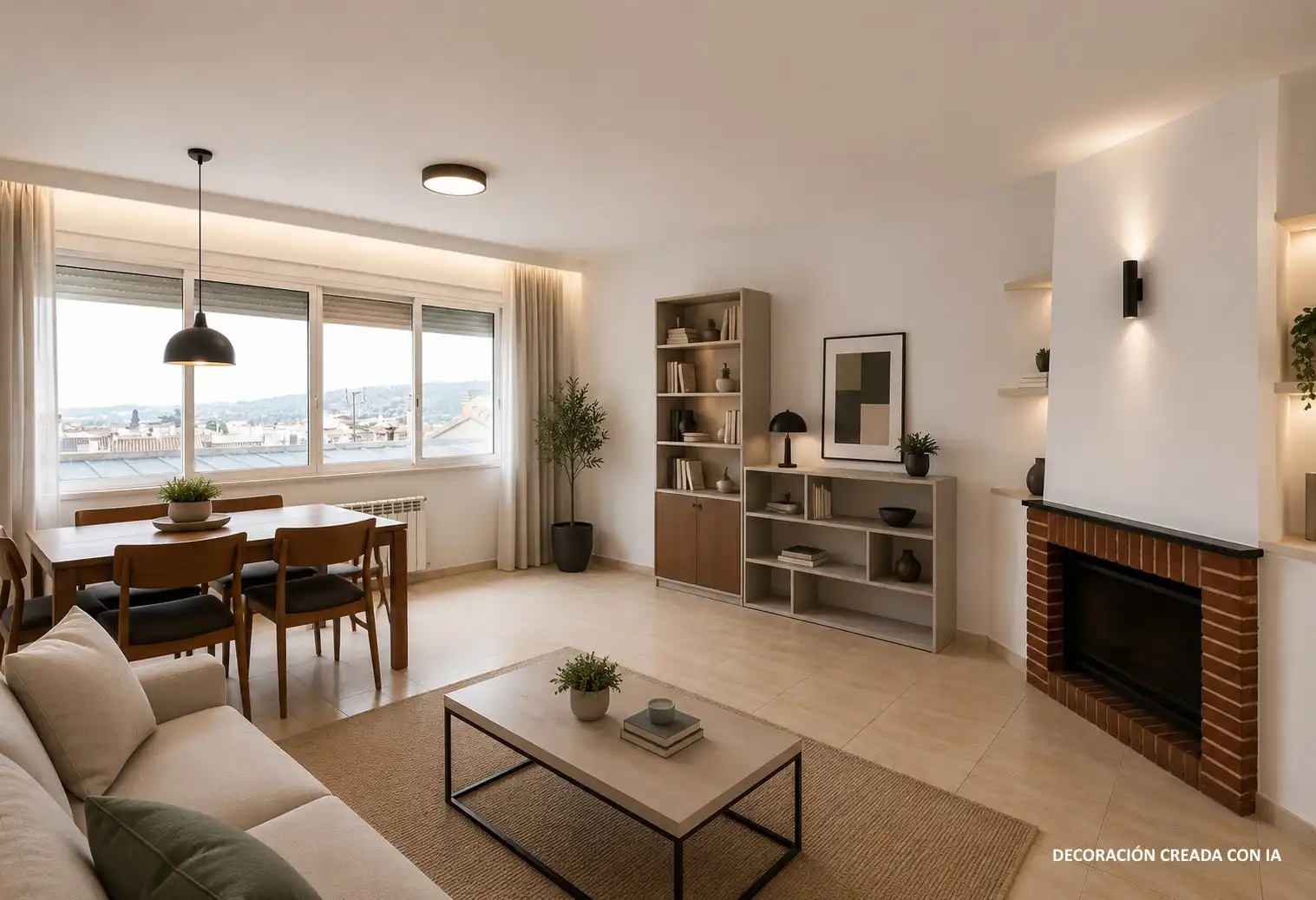 Sala de estar de Piso en venta en Sentmenat con Calefacción, Terraza y Trastero