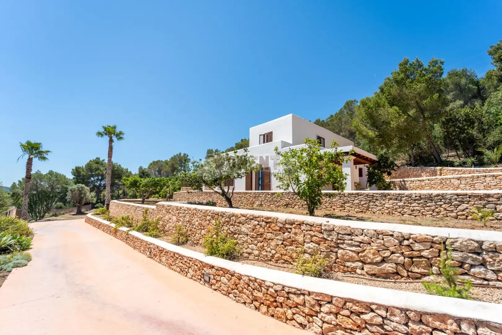 Vista exterior de Casa o chalet de alquiler en Sant Josep de sa Talaia con Aire acondicionado, Calefacción y Jardín privado