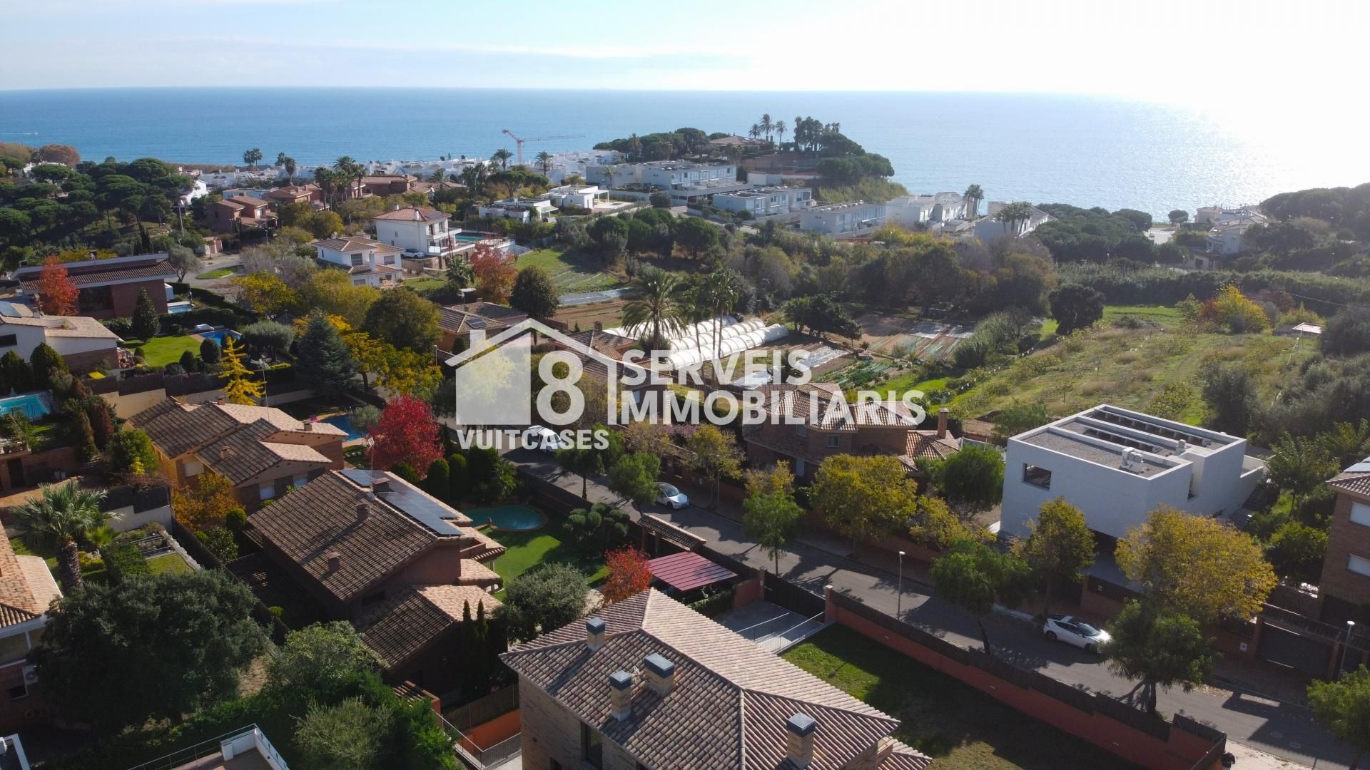 Vista exterior de Residencial en venda en Sant Pol de Mar