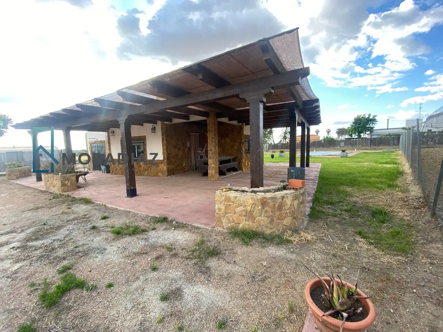 Terraza de Casa o chalet en venta en Don Benito con Aire acondicionado, Calefacción y Trastero