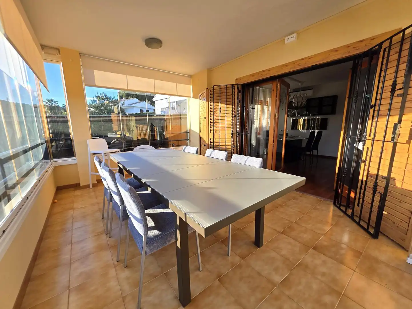Menjador de Casa o xalet en venda en Benicasim / Benicàssim amb Aire condicionat, Calefacció i Jardí privat