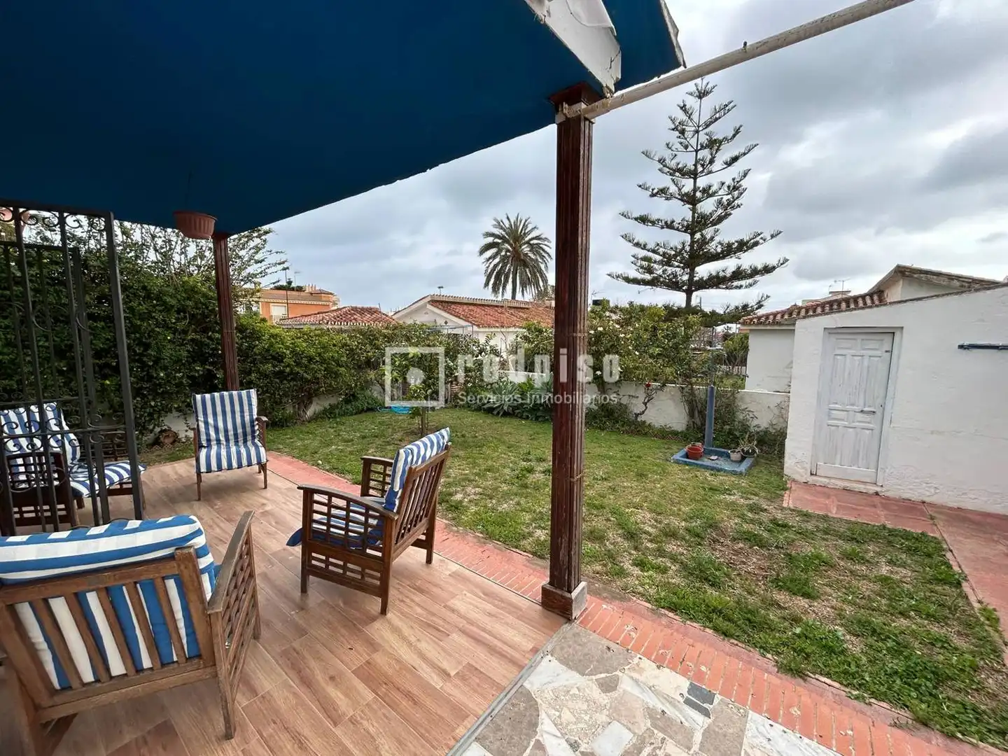 Jardí de Casa o xalet en venda en Rincón de la Victoria amb Traster