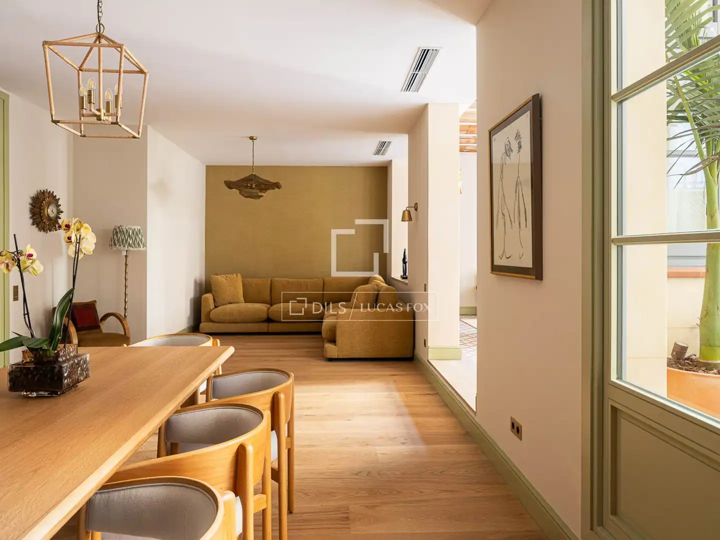 Living room of Flat for sale in Barcelona  with Air Conditioner, Heating and Terrace