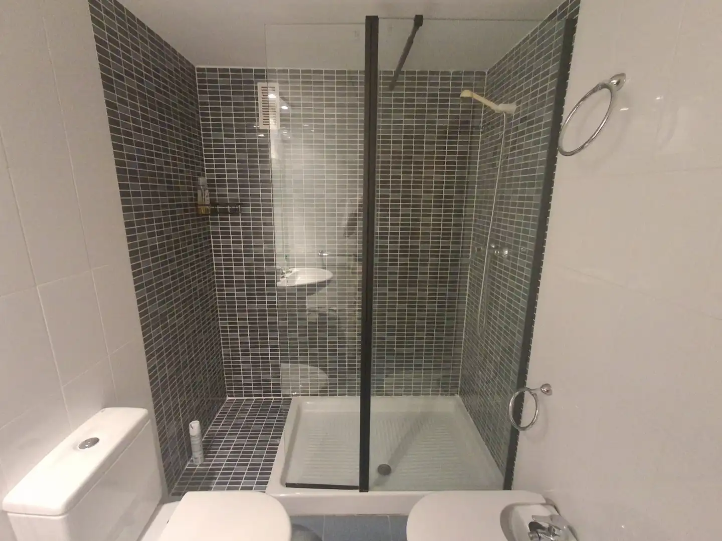 Bathroom of Flat for rent in Alicante / Alacant  with Air Conditioner, Heating and Terrace