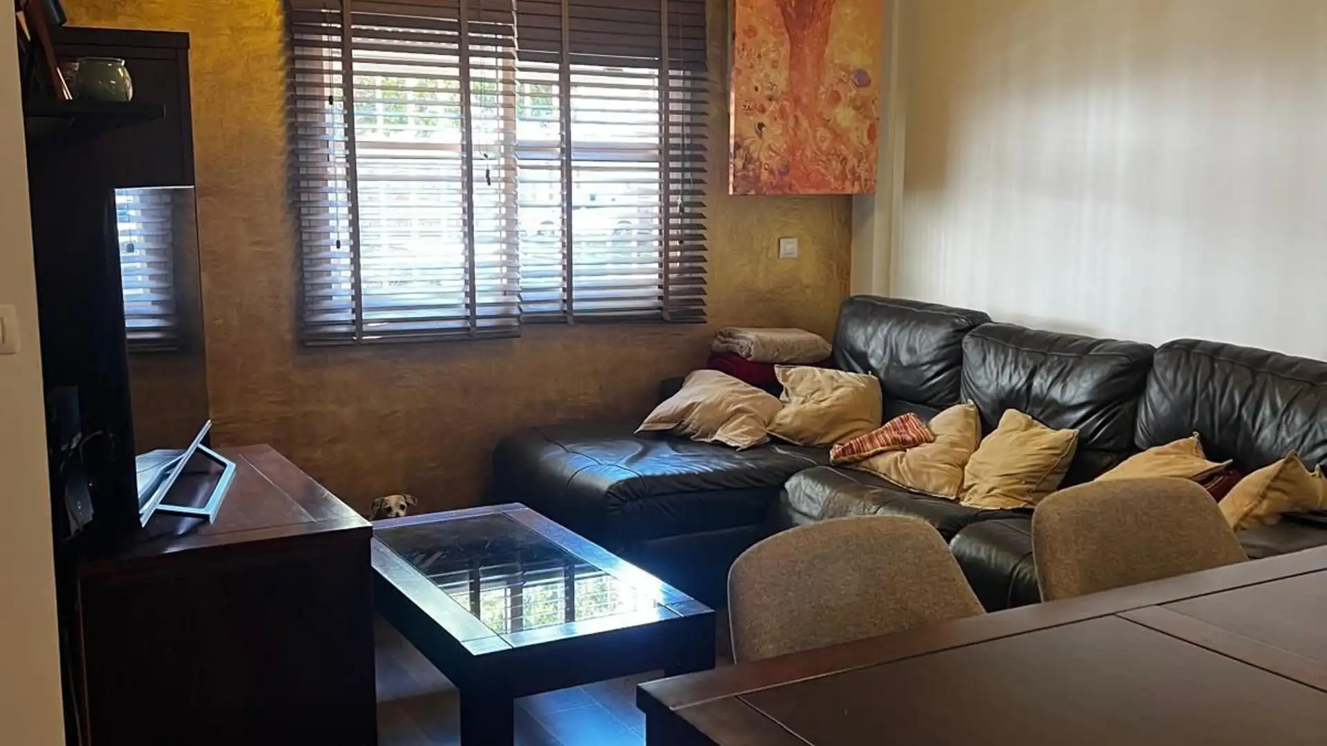 Sala d'estar de Casa adosada en venda en Chiclana de la Frontera amb Aire condicionat, Terrassa i Moblat