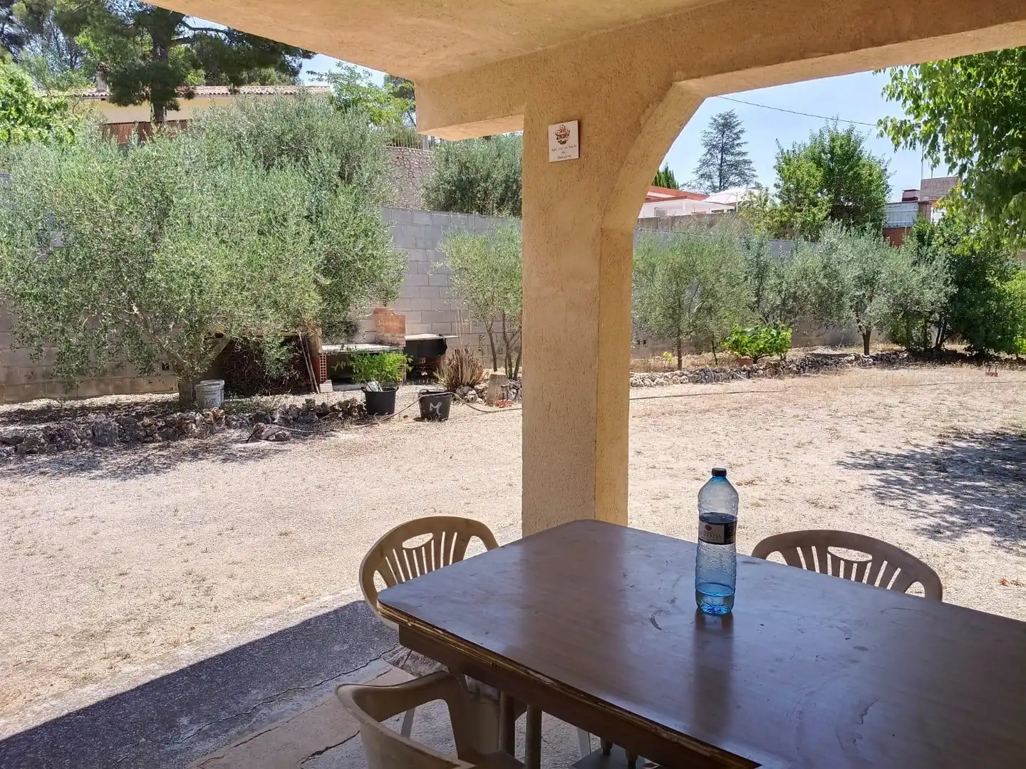 Terraza de Casa o chalet en venta en Ontinyent con Jardín privado