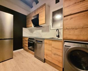 Kitchen of Flat to rent in  Barcelona Capital  with Air Conditioner, Furnished and Balcony