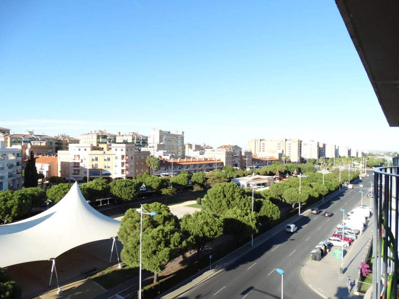 Exterior view of Garage for sale in  Huelva Capital