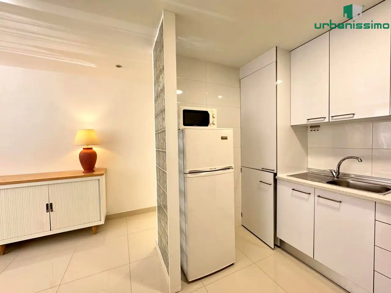 Kitchen of Apartments for rent in Madrid  with Air Conditioner, Heating and Furnished