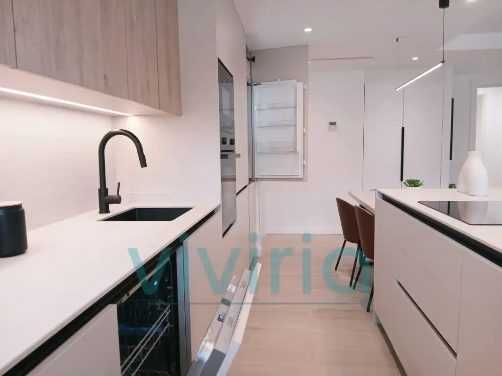 Cocina de Piso en venta en Valencia con Aire acondicionado, Jardín privado y Terraza