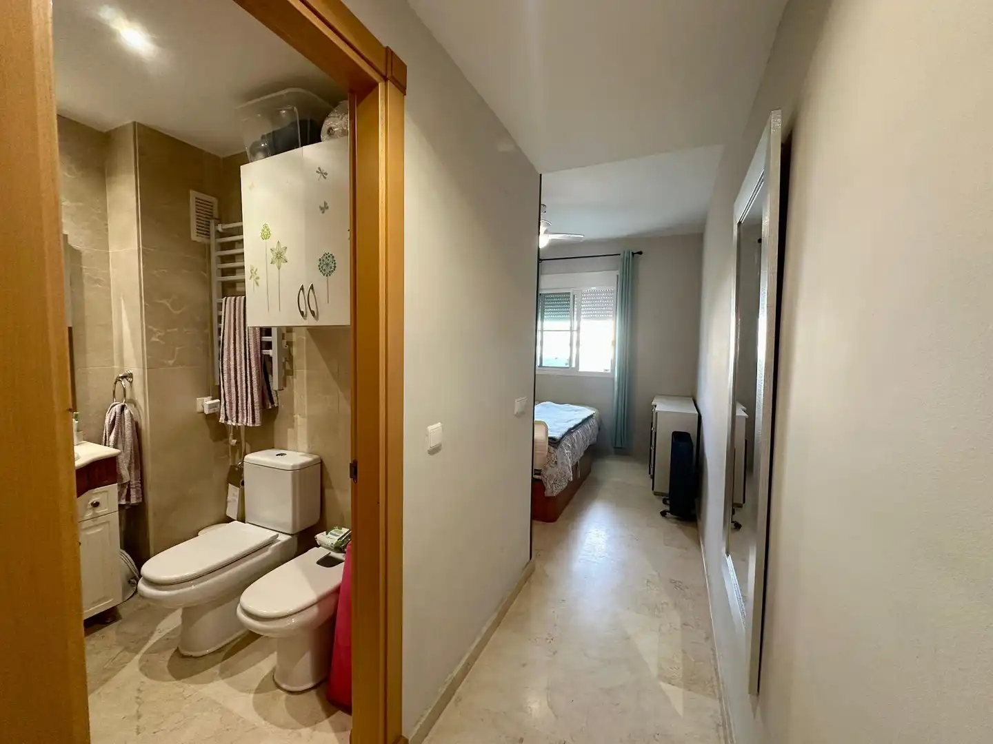 Schlafzimmer von Wohnungen zum Verkauf in Benalmádena mit Klimaanlage, Heizung und Terrasse