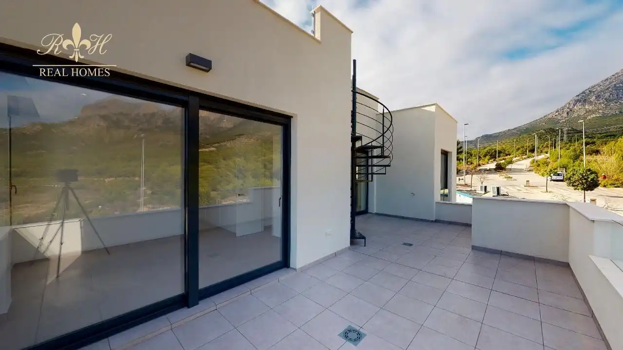 Terraza de Casa o chalet en venta en Polop con Aire acondicionado, Calefacción y Trastero
