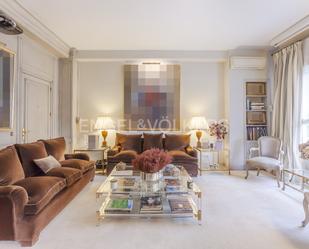 Living room of Apartment for sale in  Madrid Capital  with Air Conditioner, Heating and Terrace