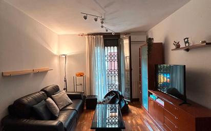 Living room of Flat for sale in  Barcelona Capital  with Air Conditioner, Terrace and Balcony