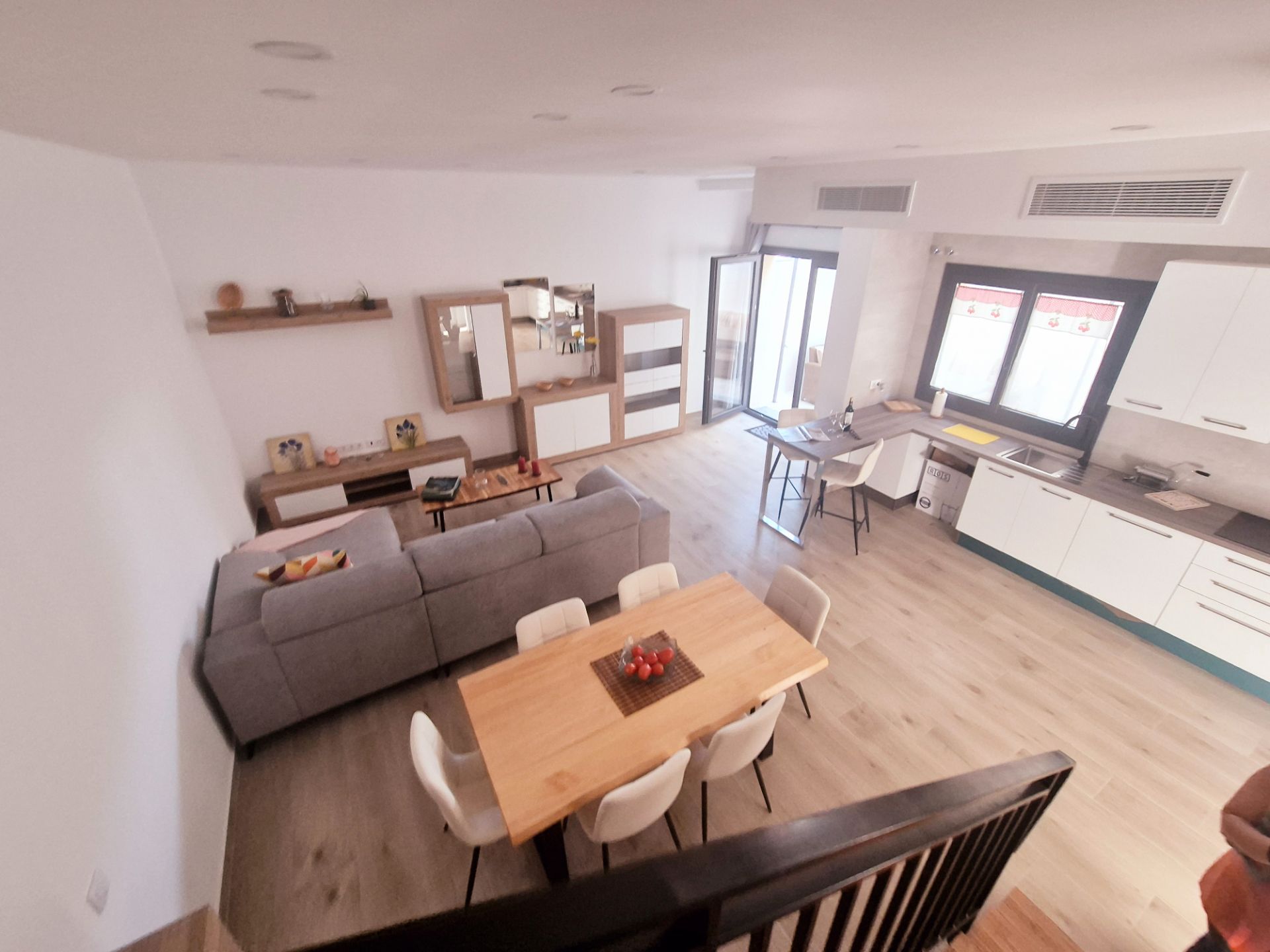 Living room of Single-family semi-detached for sale in Santa Eulàlia de Ronçana  with Air Conditioner, Heating and Private garden