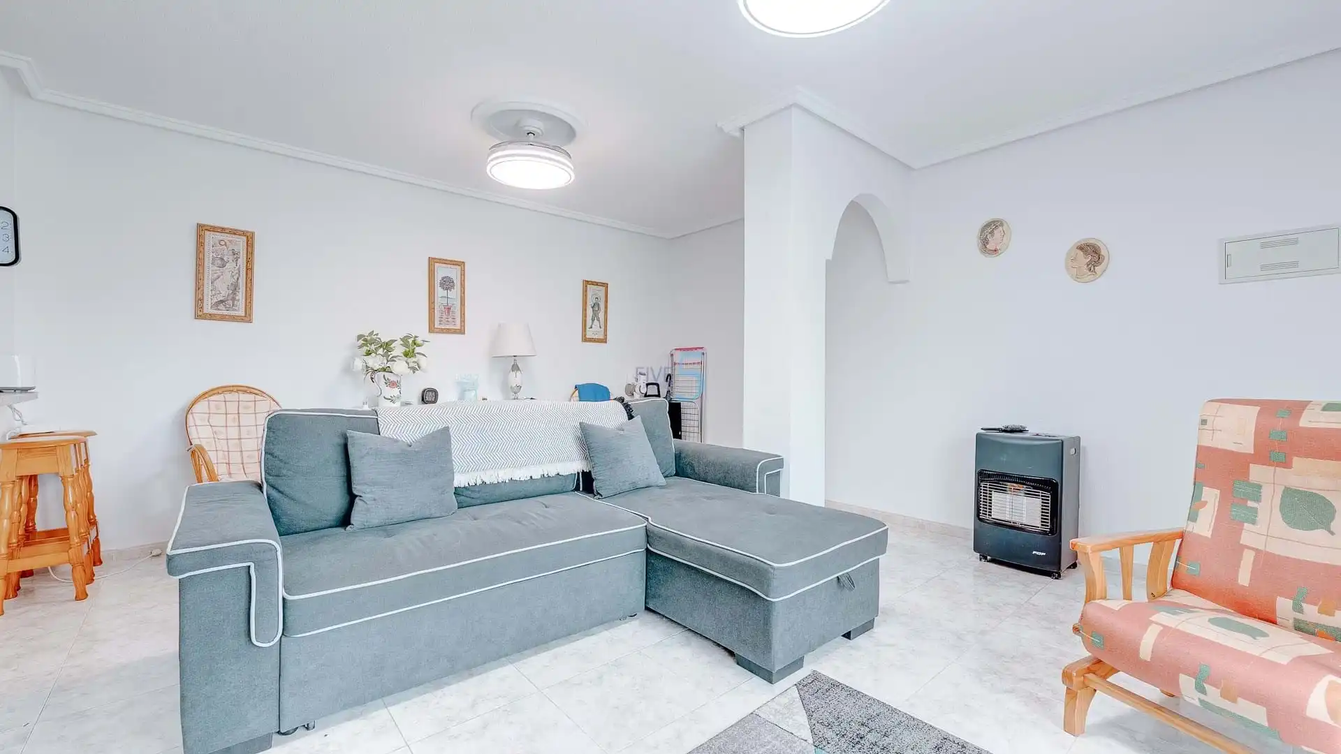 Living room of Flat for sale in Rojales  with Air Conditioner, Heating and Terrace