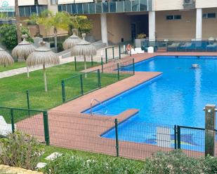 Swimming pool of Apartment to rent in El Campello  with Air Conditioner, Heating and Private garden