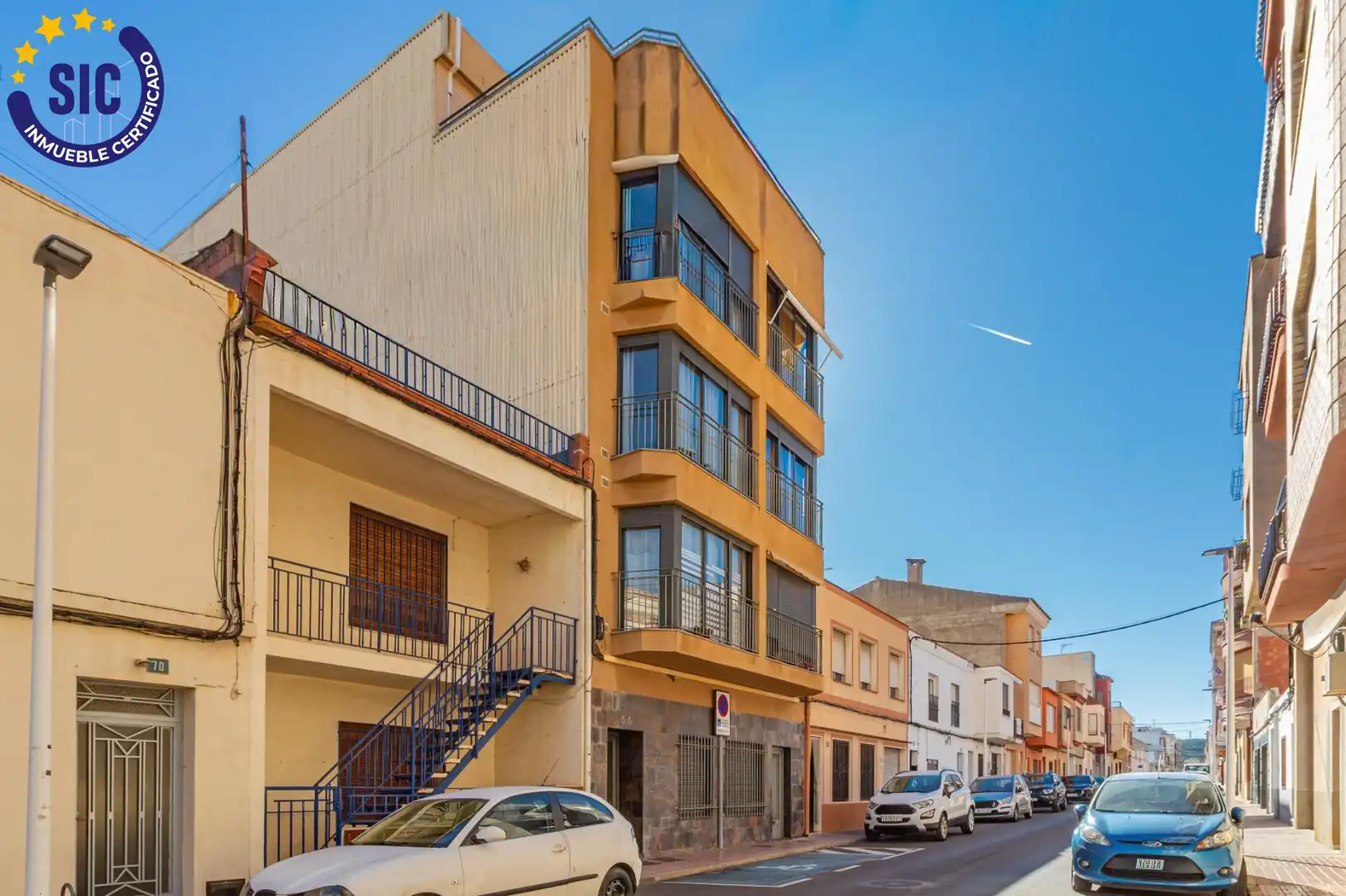 Vista exterior de Àtic en venda en Oropesa del Mar / Orpesa amb Aire condicionat, Calefacció i Terrassa