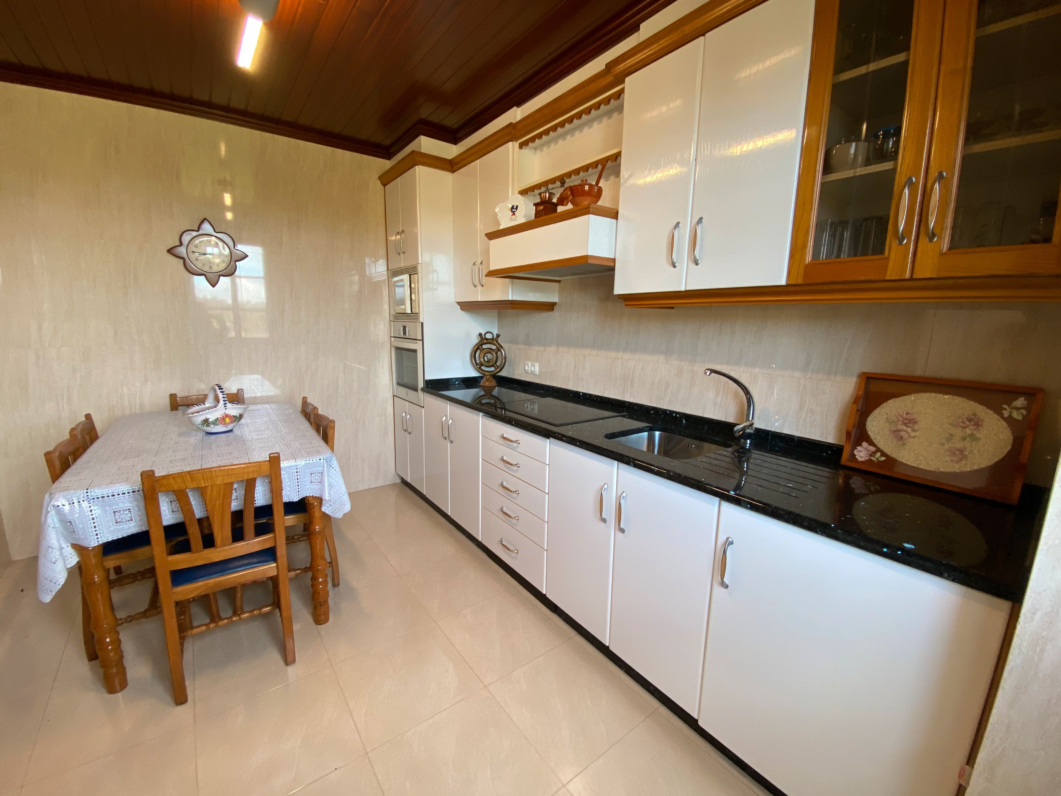 Kitchen of House or chalet for sale in Xove  with Heating, Private garden and Storage room