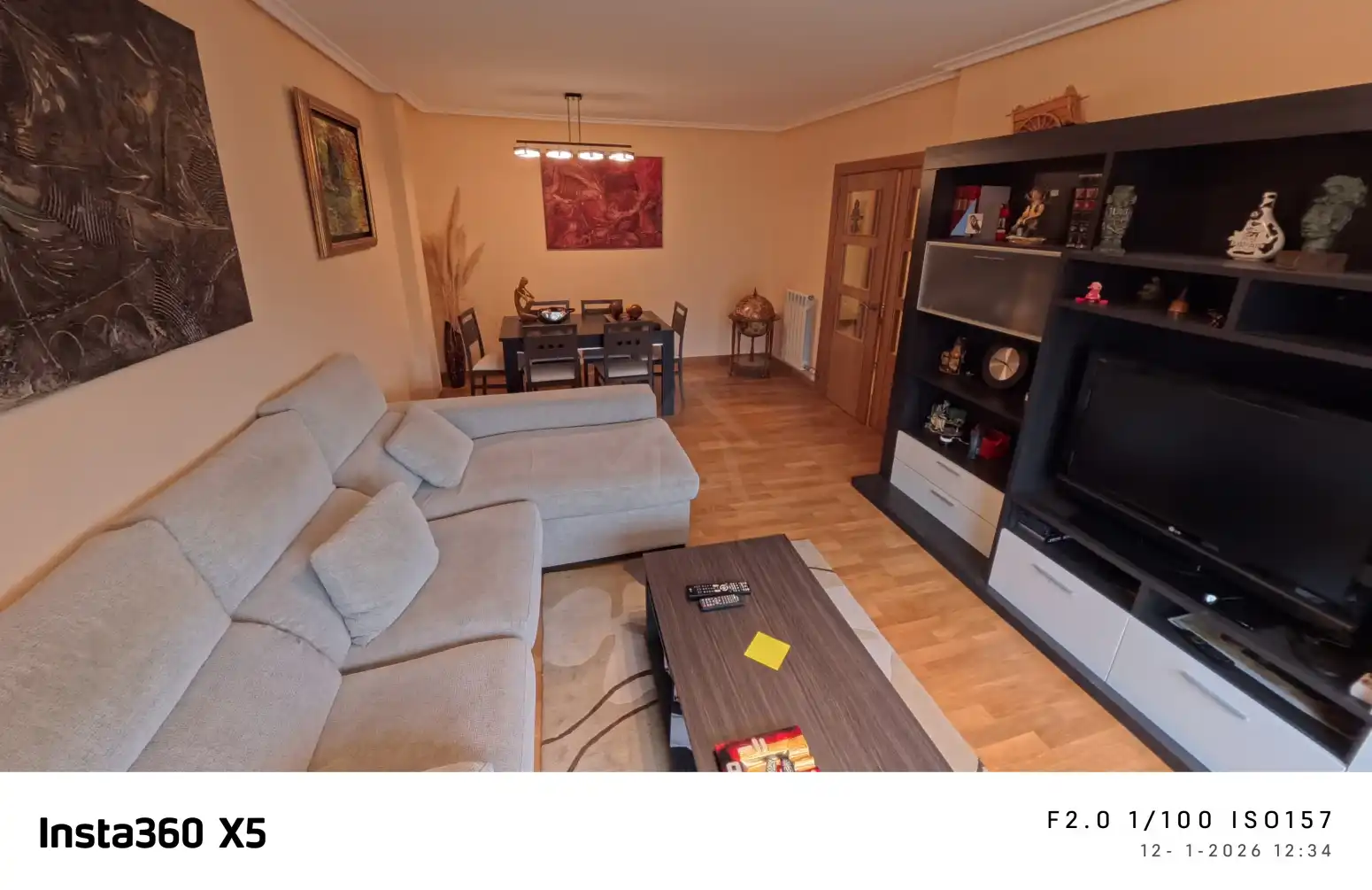Wohnzimmer von Wohnung zum Verkauf in  Logroño mit Heizung, Privatgarten und Parkett