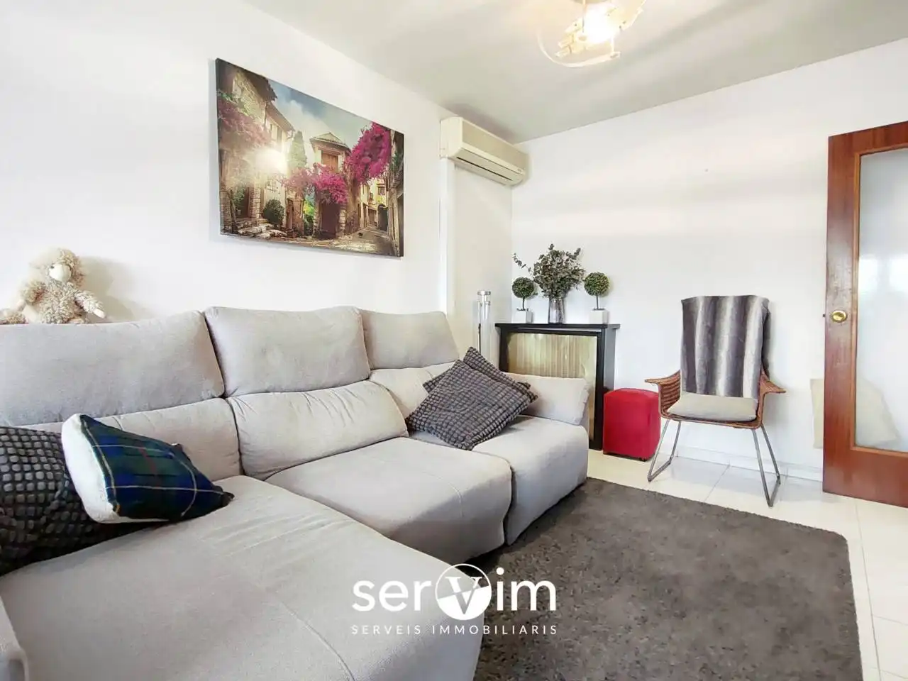 Wohnzimmer von Wohnung zum Verkauf in Girona mit Terrasse