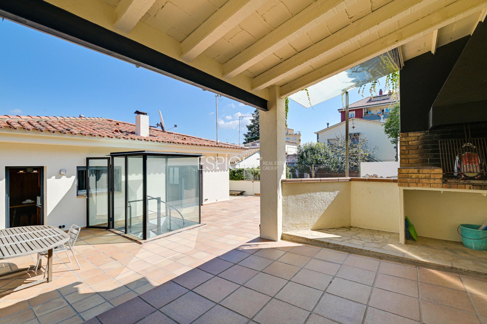 Terrassa de Casa o xalet en venda en Sant Cugat del Vallès amb Aire condicionat, Calefacció i Terrassa