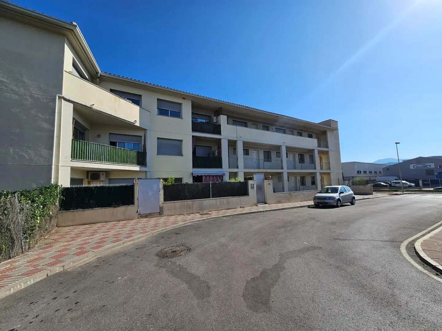 Vista exterior de Garaje en venta en Riells i Viabrea