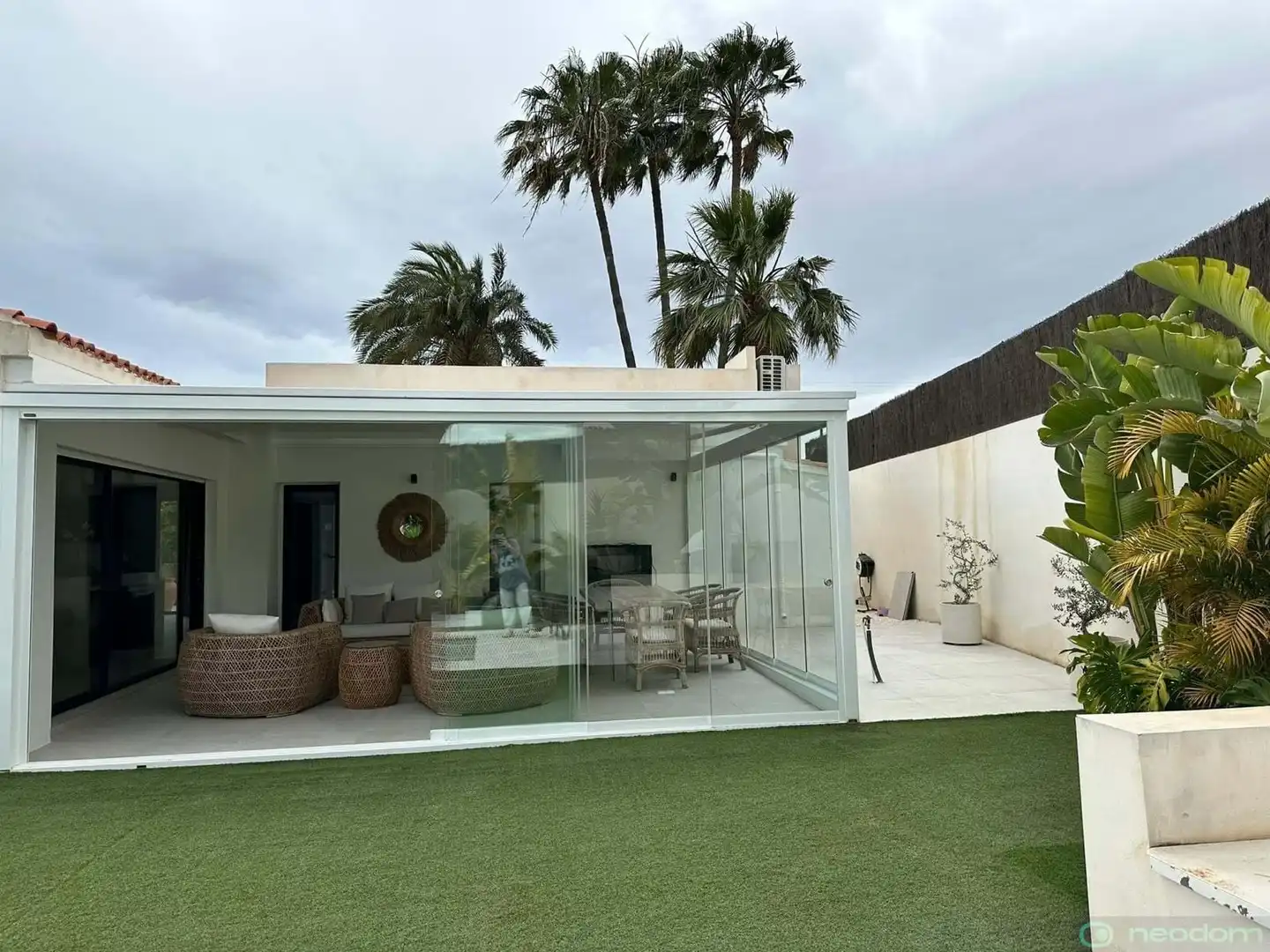 Terrace of Houses for sale in L'Alfàs del Pi  with Air Conditioner, Heating and Swimming Pool