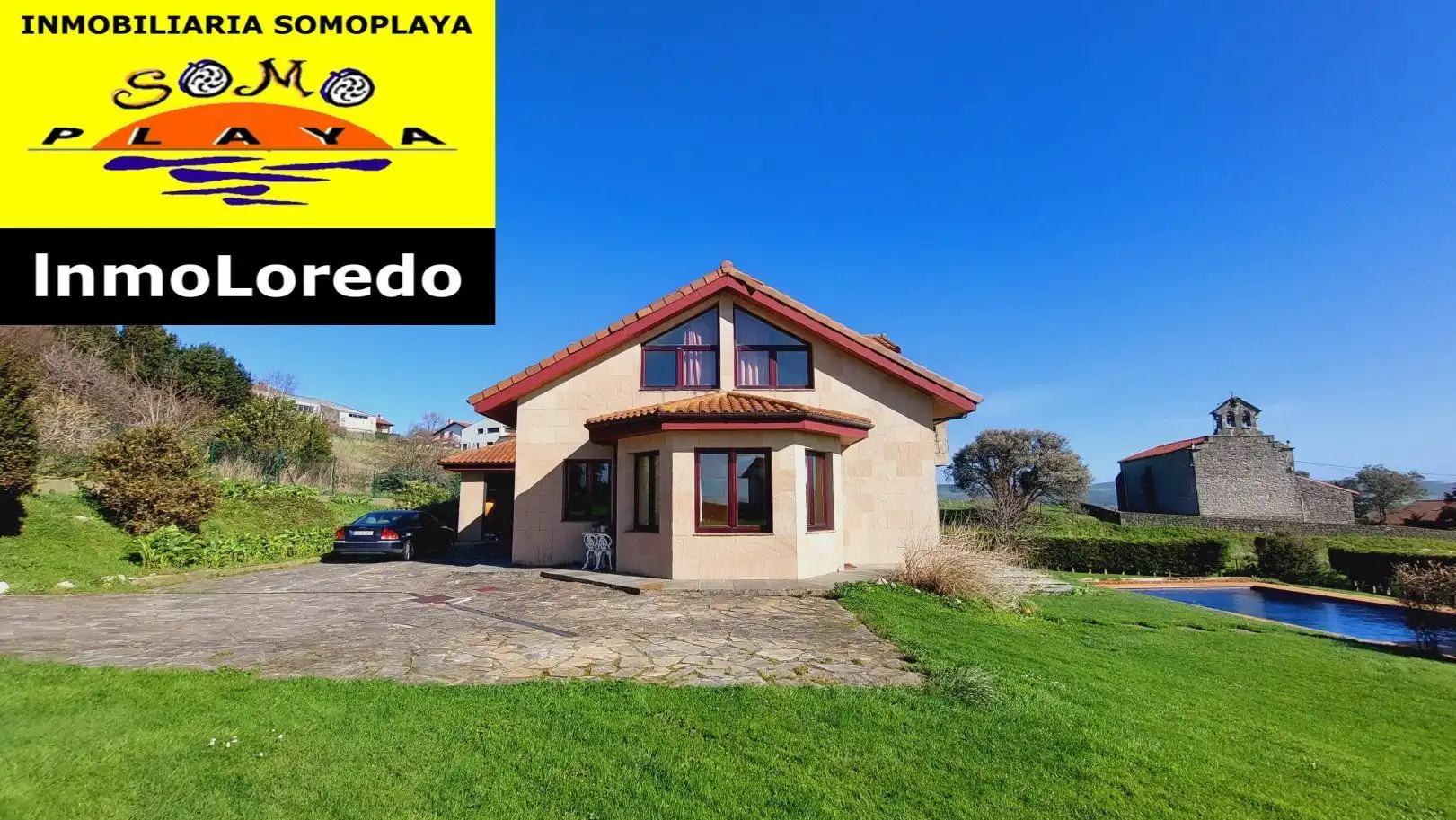 Vista exterior de Casa o chalet en venta en Ribamontán al Mar con Calefacción, Jardín privado y Terraza