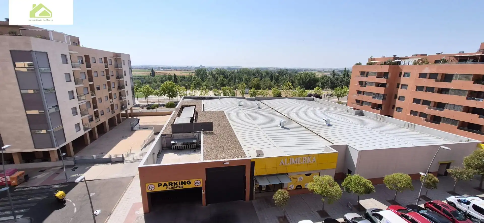 Exterior view of Flat for rent in Zamora Capital   with Heating, Terrace and Furnished