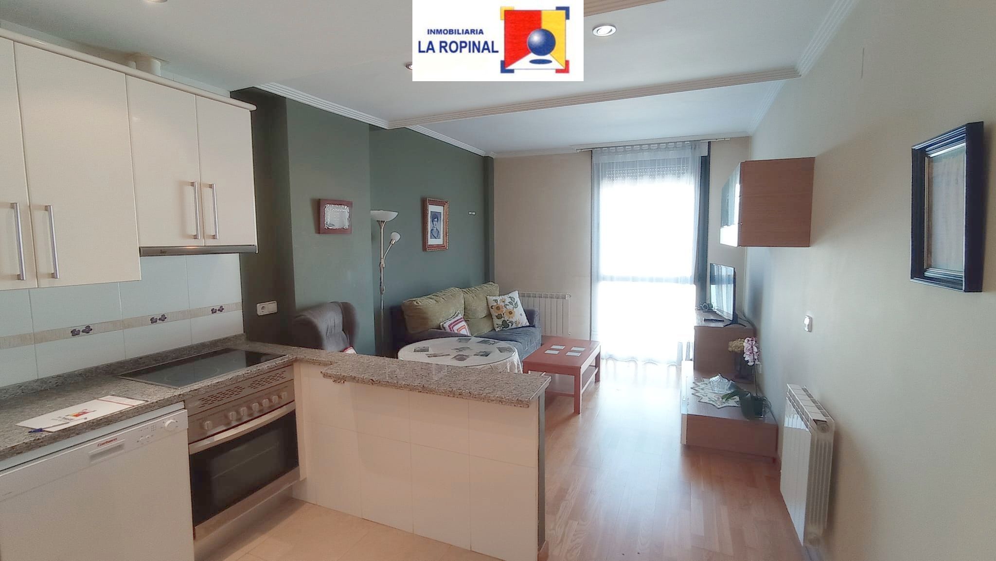 Living room of Flat for sale in Salamanca Capital  with Parquet flooring, Furnished and Oven