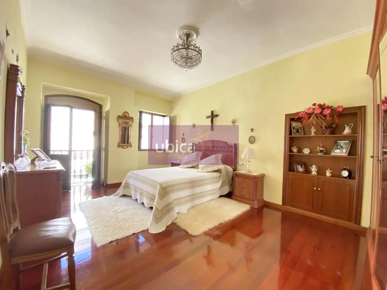 Habitación de Casa adosada en venta en Arbo con Calefacción y Balcón
