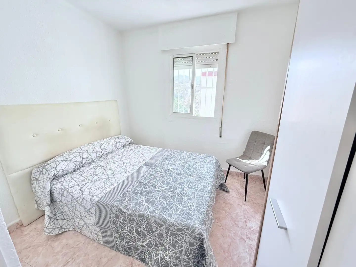 Bedroom of Flat for sale in Málaga  with Terrace and Balcony