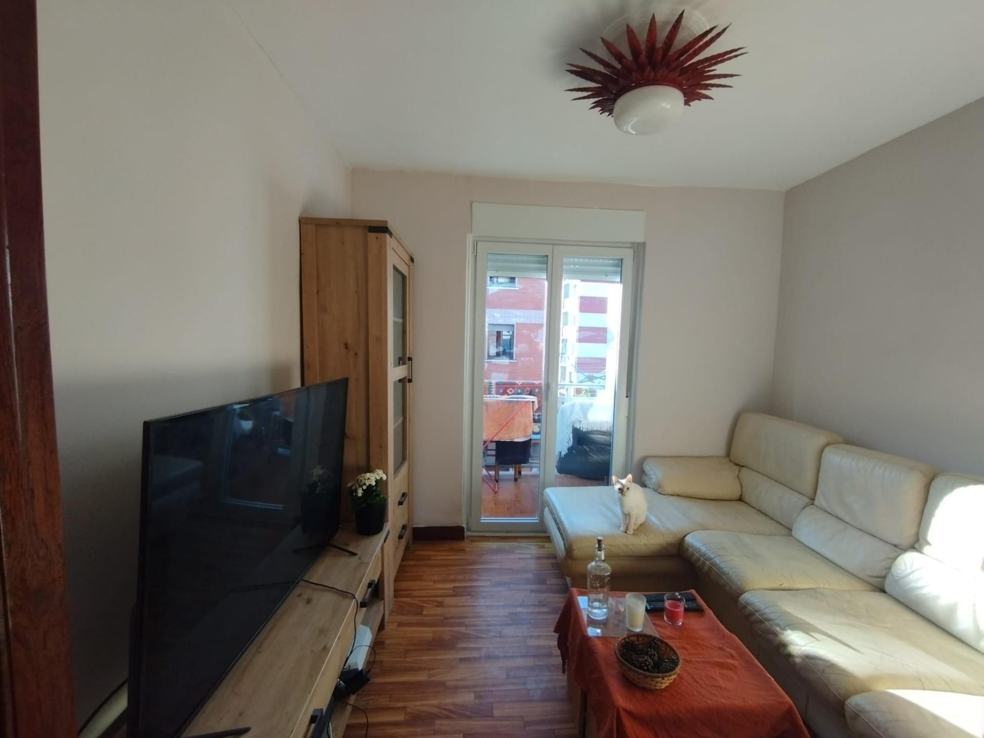 Living room of Flat for sale in Sestao   with Heating, Storage room and Furnished