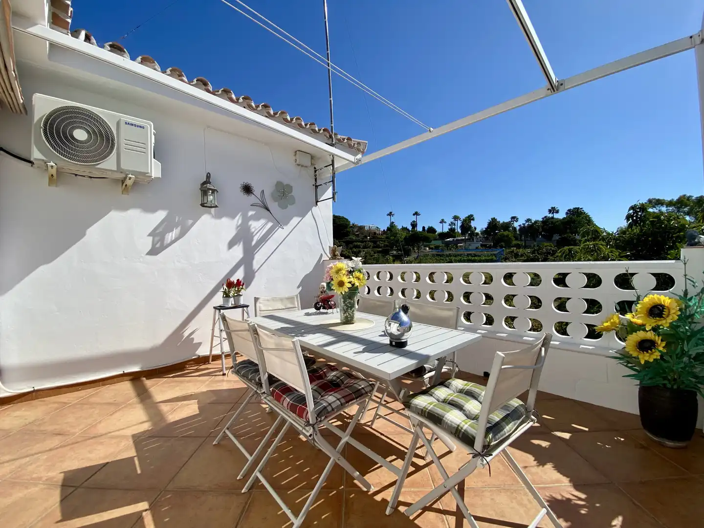Terrace of Houses for sale in Estepona  with Air Conditioner, Private garden and Terrace