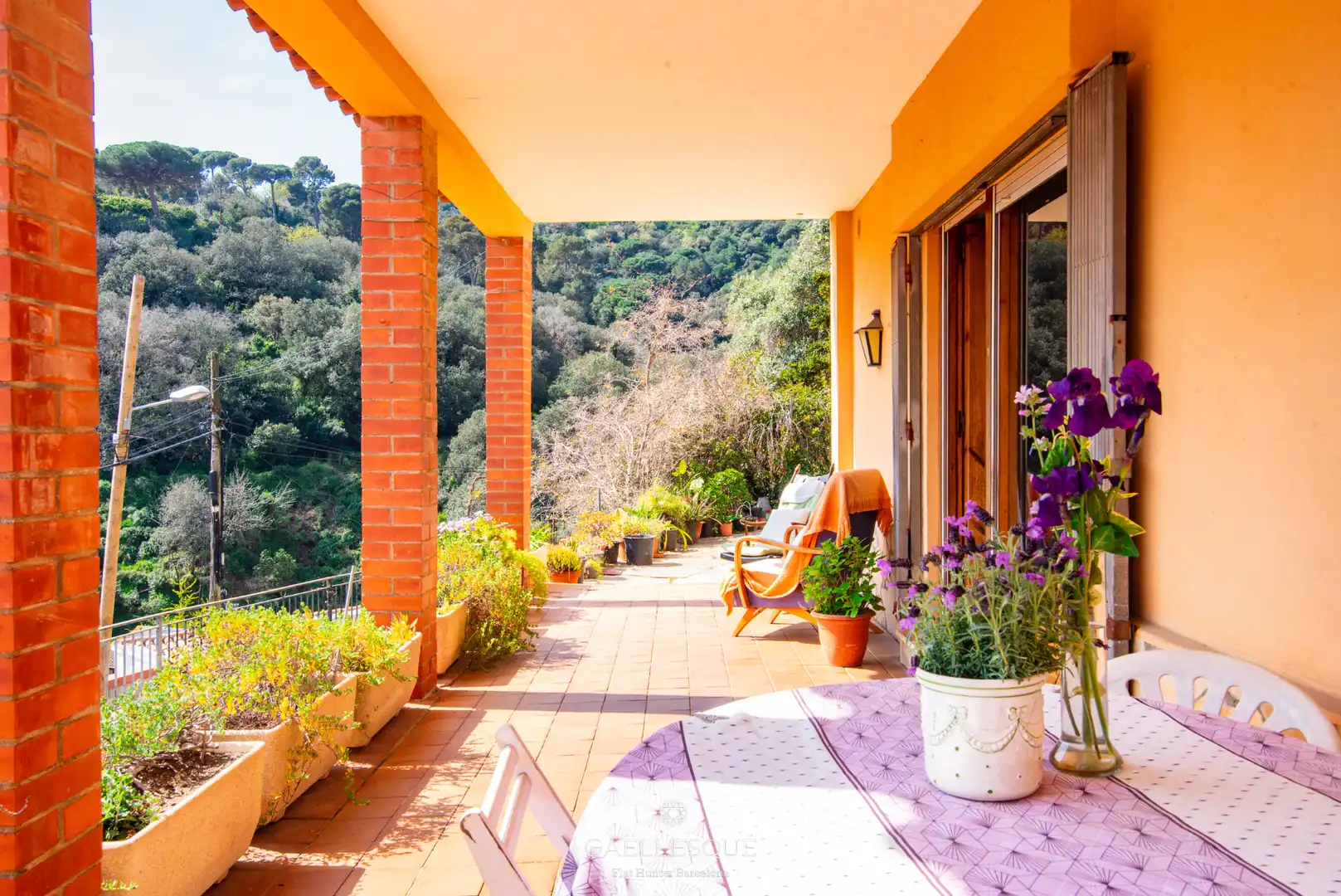 Terraza de Casa o chalet en venta en Barcelona con Calefacción, Jardín privado y Terraza