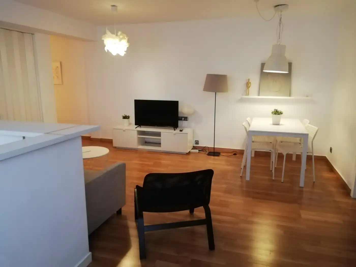 Sala d'estar de Pis per a compartir en Alcoy / Alcoi amb Calefacció i Moblat
