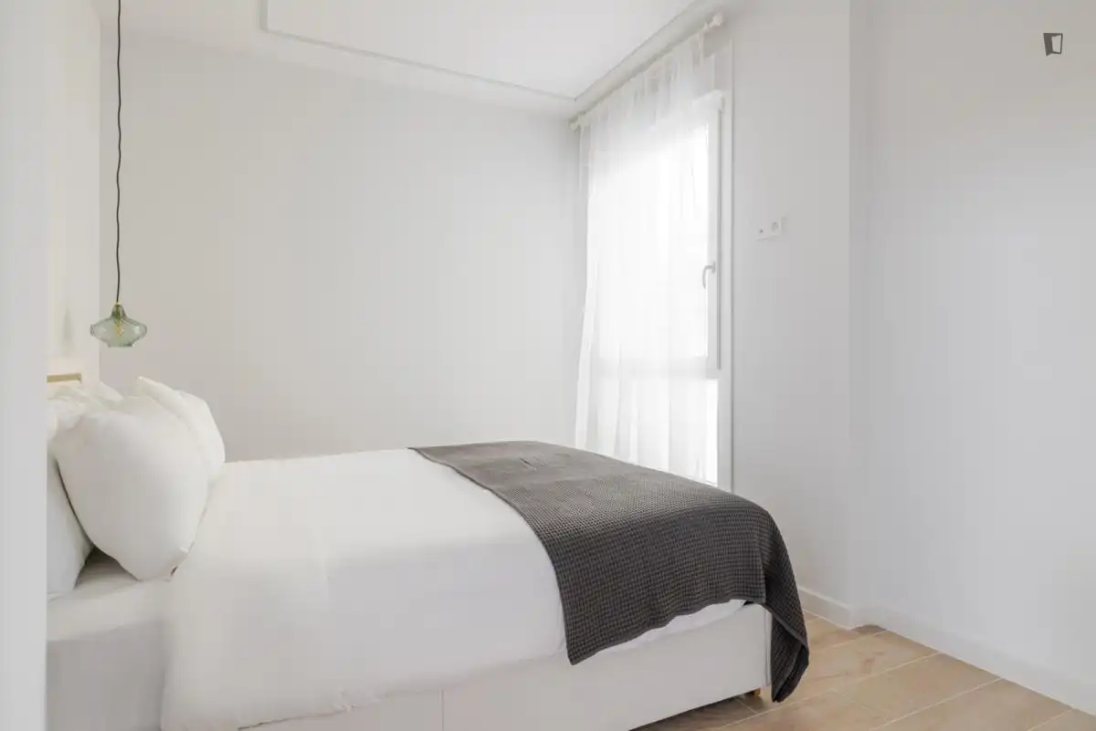 Dormitori de Apartament de lloguer en Chamartín