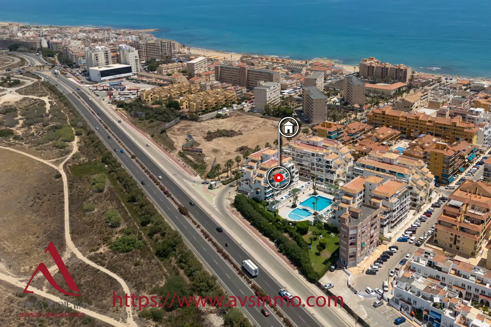 Exterior view of Apartments for rent in Torrevieja  with Air Conditioner, Furnished and Oven