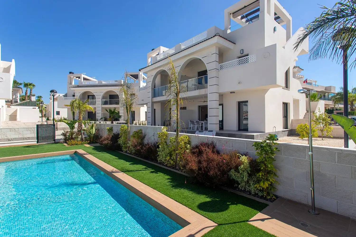 Piscina de Planta baja en venta en Rojales con Aire acondicionado, Terraza y Piscina