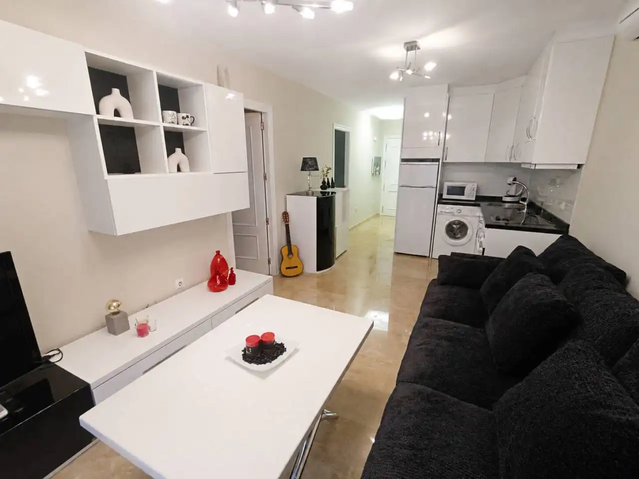 Sala de estar de Piso en venta en El Ejido con Aire acondicionado, Calefacción y Terraza