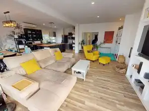 Sala de estar de Casa o chalet en venta en Galapagar con Aire acondicionado, Jardín privado y Terraza