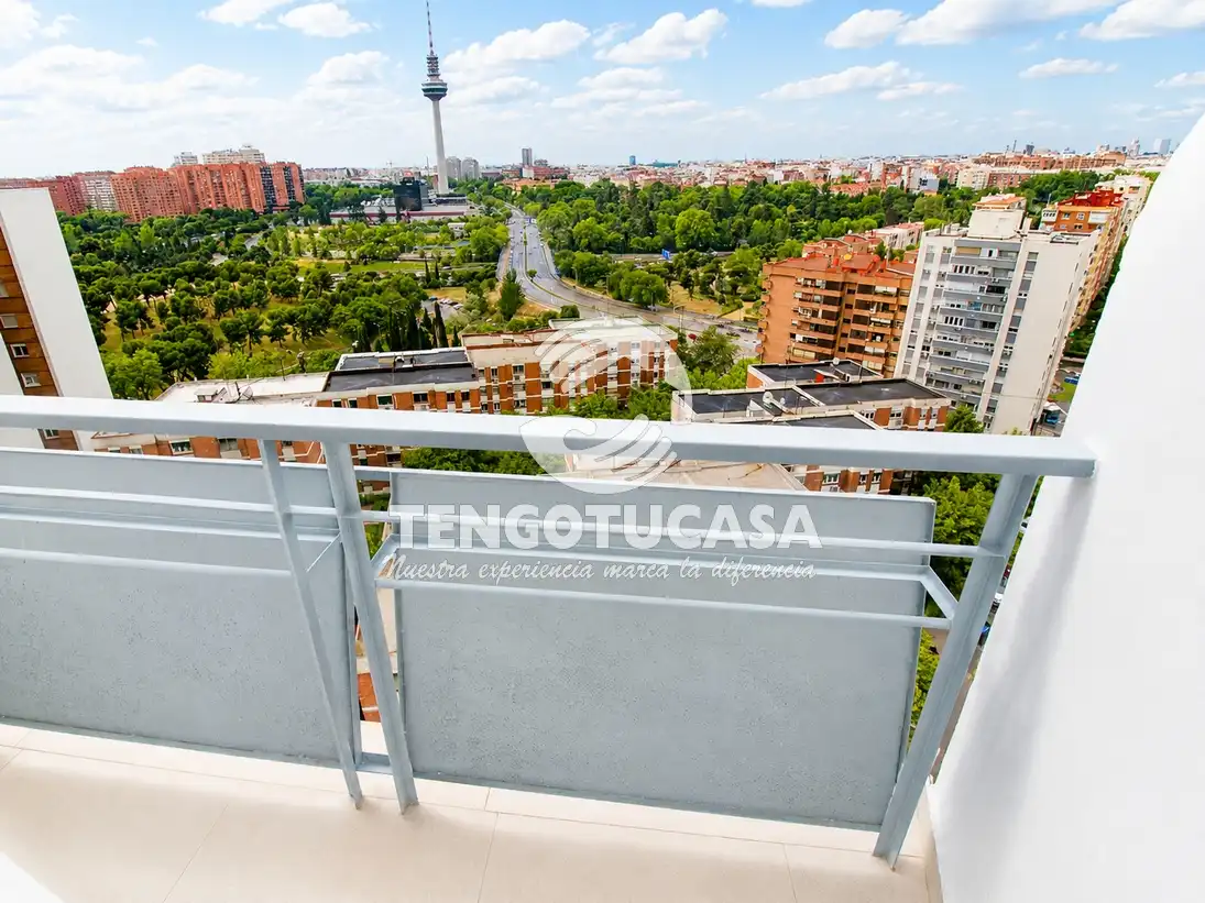Terrasse von Wohnung zum Verkauf in Madrid mit Klimaanlage, Heizung und Parkett