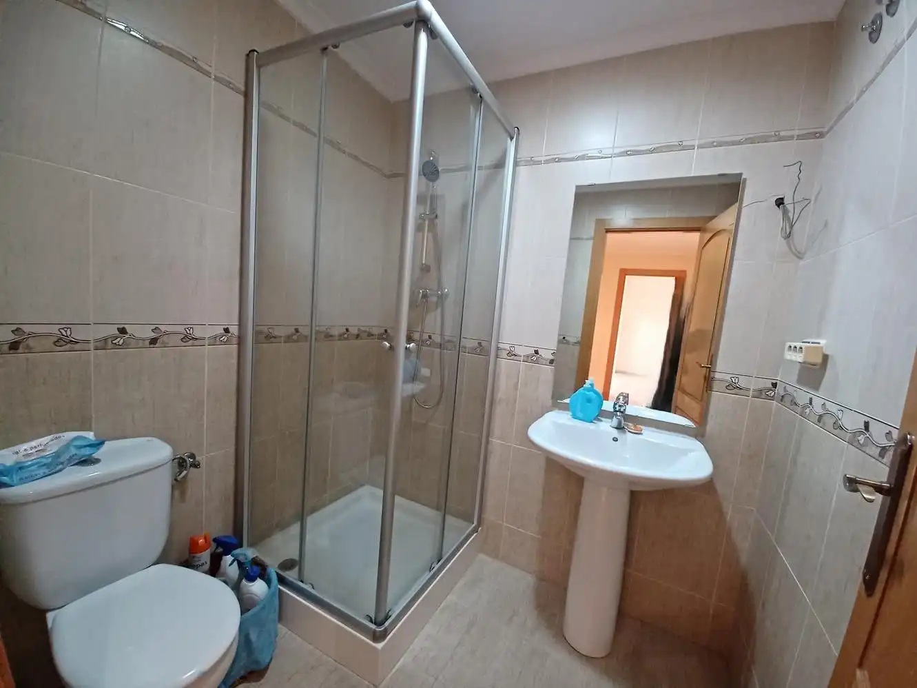 Badezimmer von Wohnung zum Verkauf in La Roda mit Heizung, Terrasse und Abstellraum