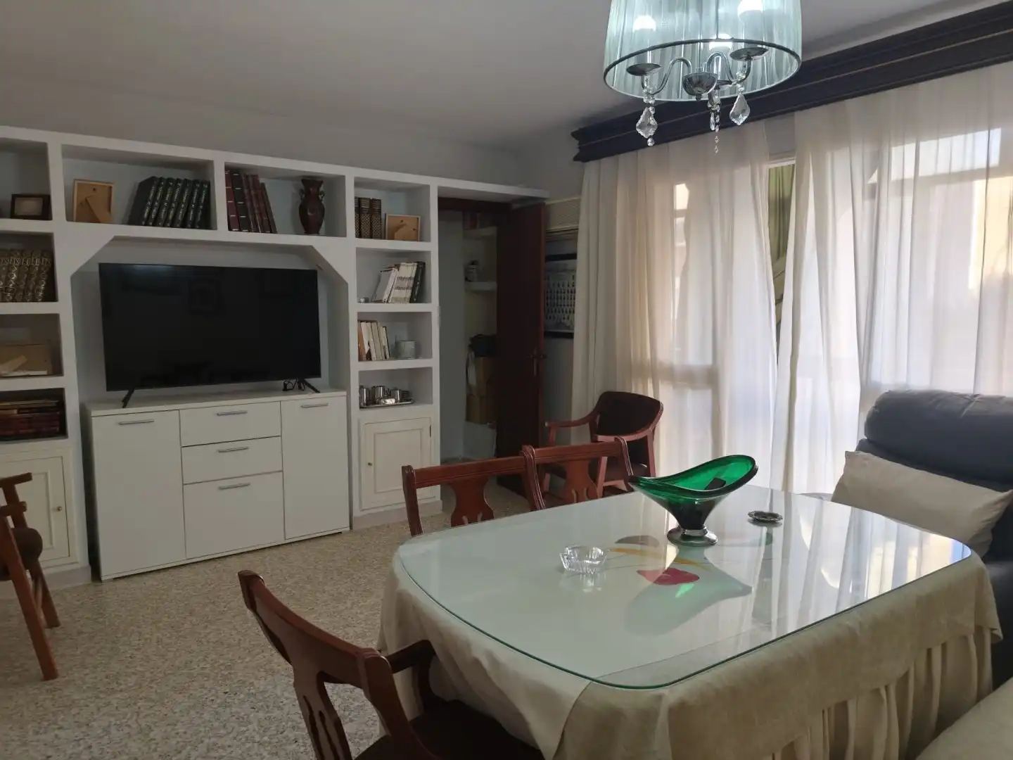 Dining room of Flat for sale in Sevilla  with Air Conditioner, Heating and Terrace