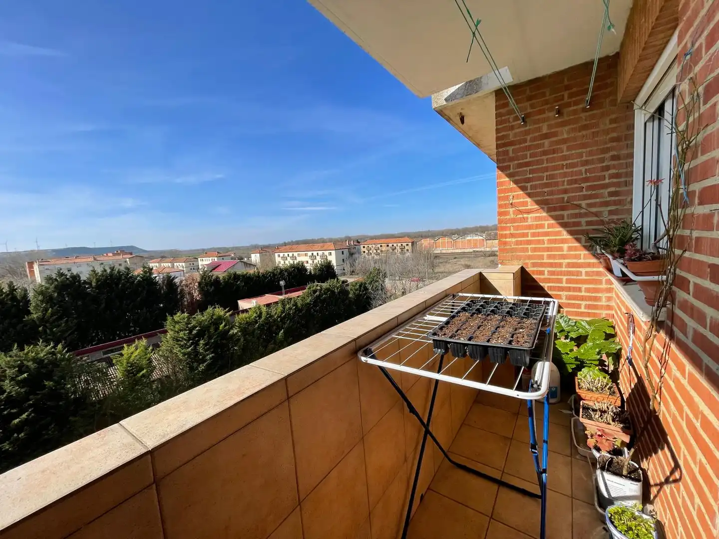 Terrasse von Wohnung zum Verkauf in Monzón de Campos mit Heizung und Abstellraum