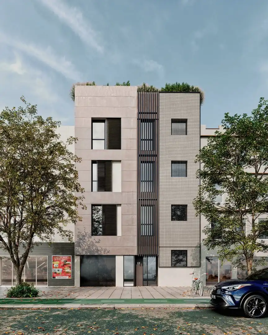 Vista exterior de Piso en venta en  Sevilla Capital con Aire acondicionado, Calefacción y Terraza